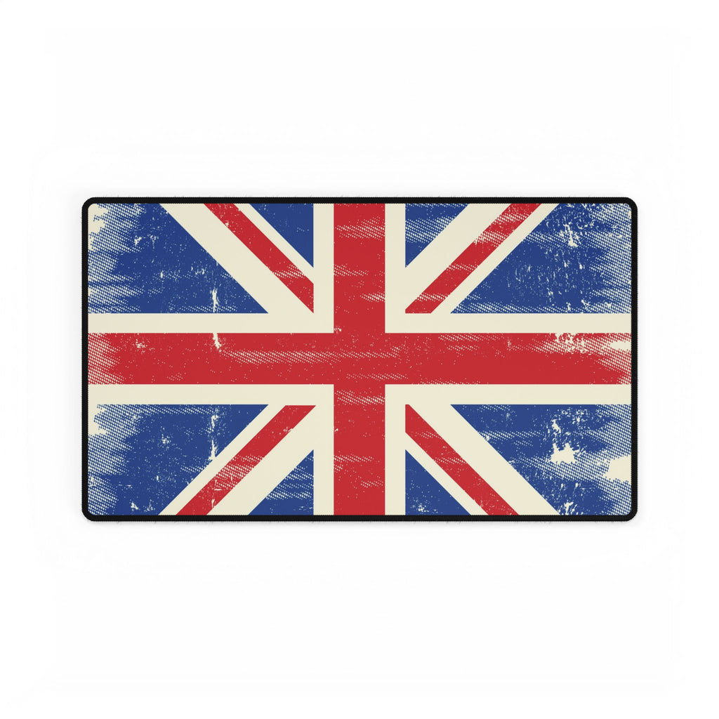 Rug with a Union Jack design on a white background