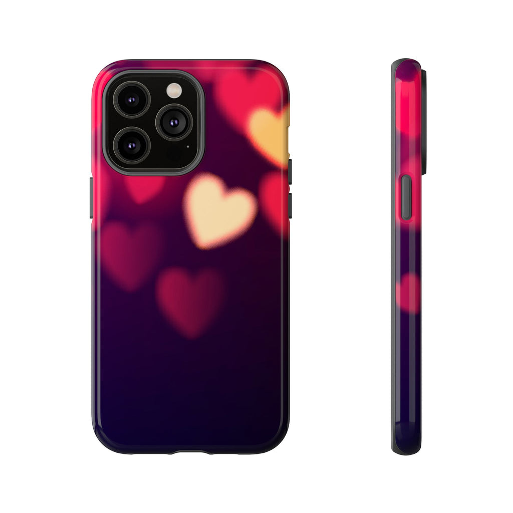 Bokeh Hearts Tough iPhone Case - MVB STUDIO STORE