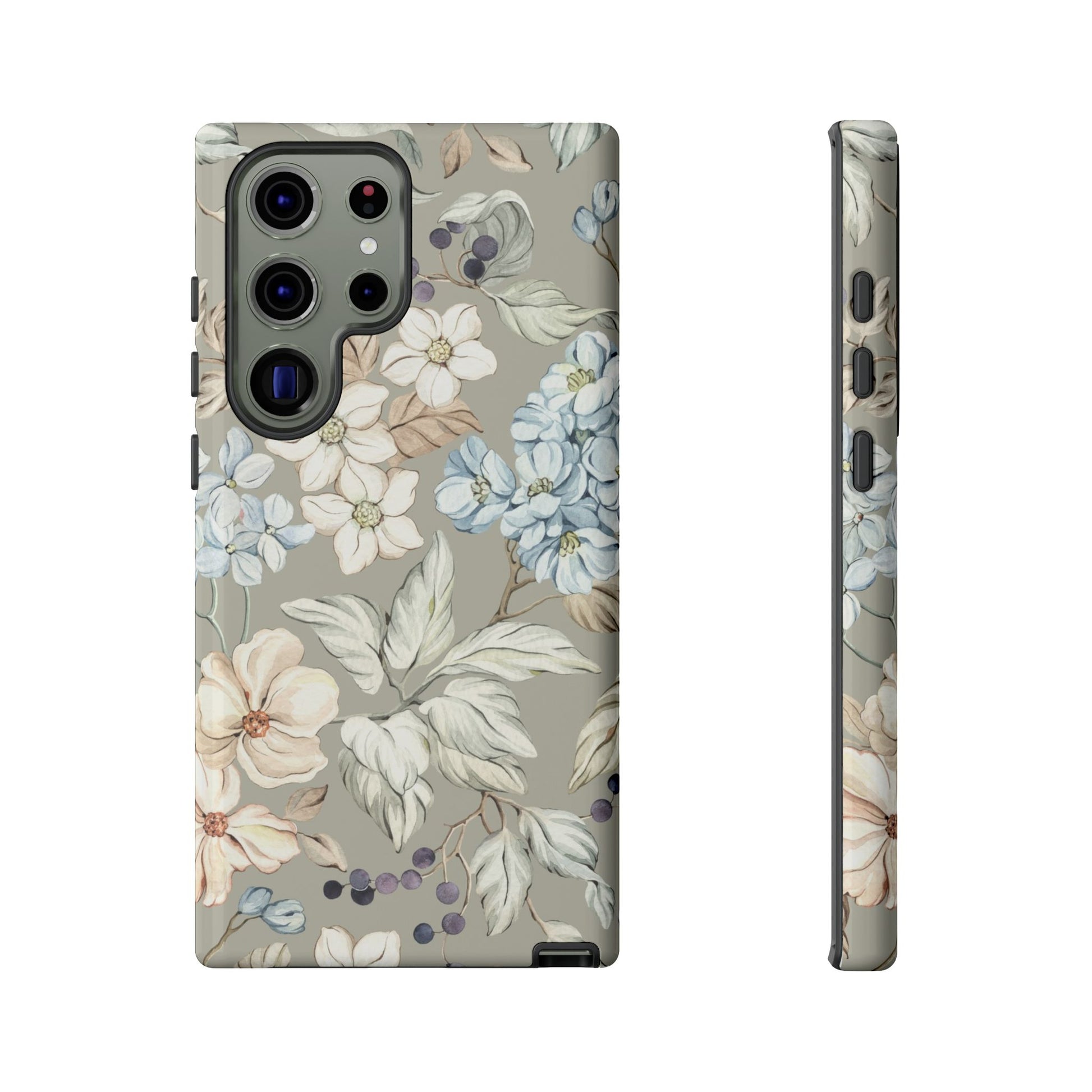 Vintage Flowers Tough Samsung Phone Case