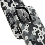 Black & White Camouflage Tough iPhone Case - MVB STUDIO STORE
