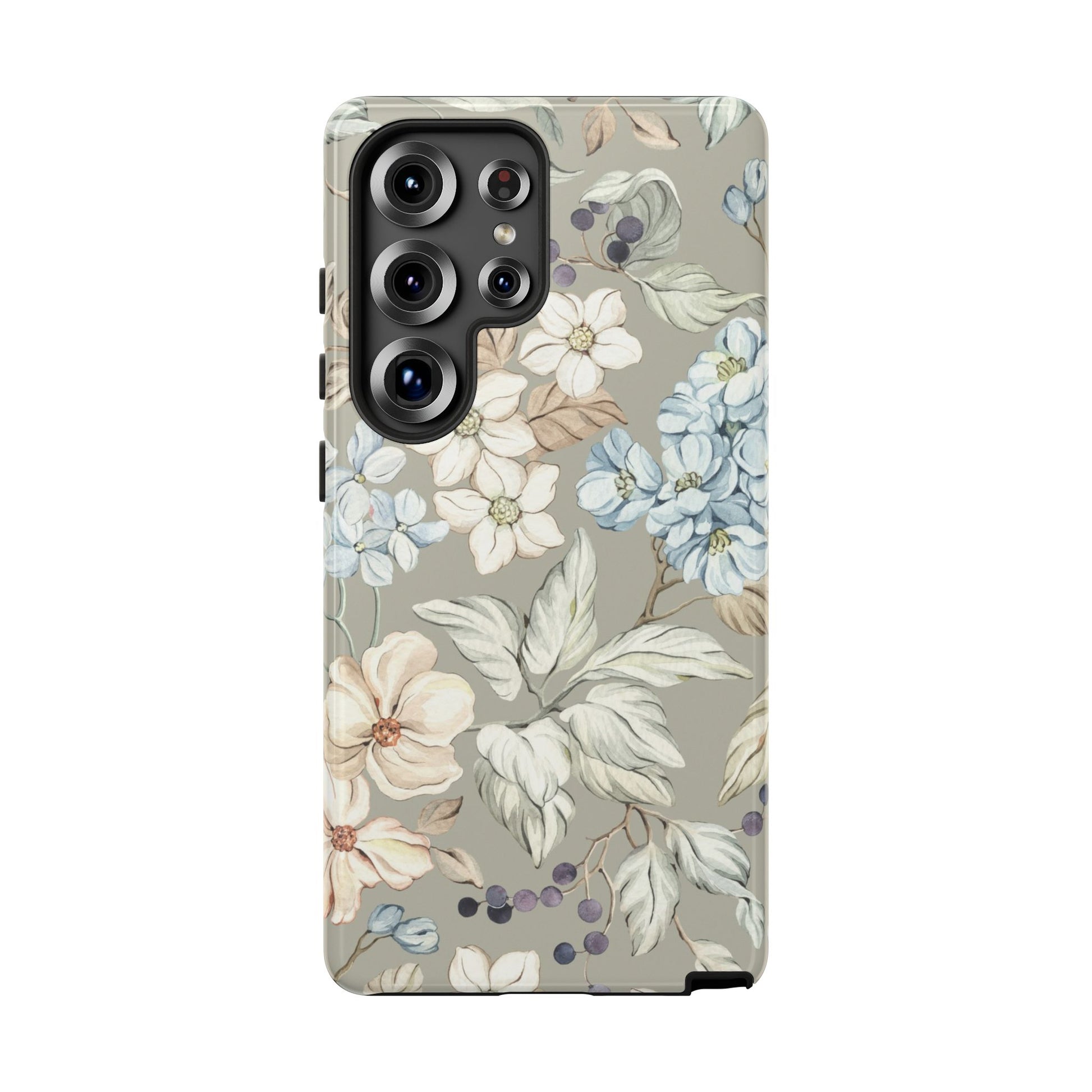 Vintage Flowers Tough Samsung Phone Case