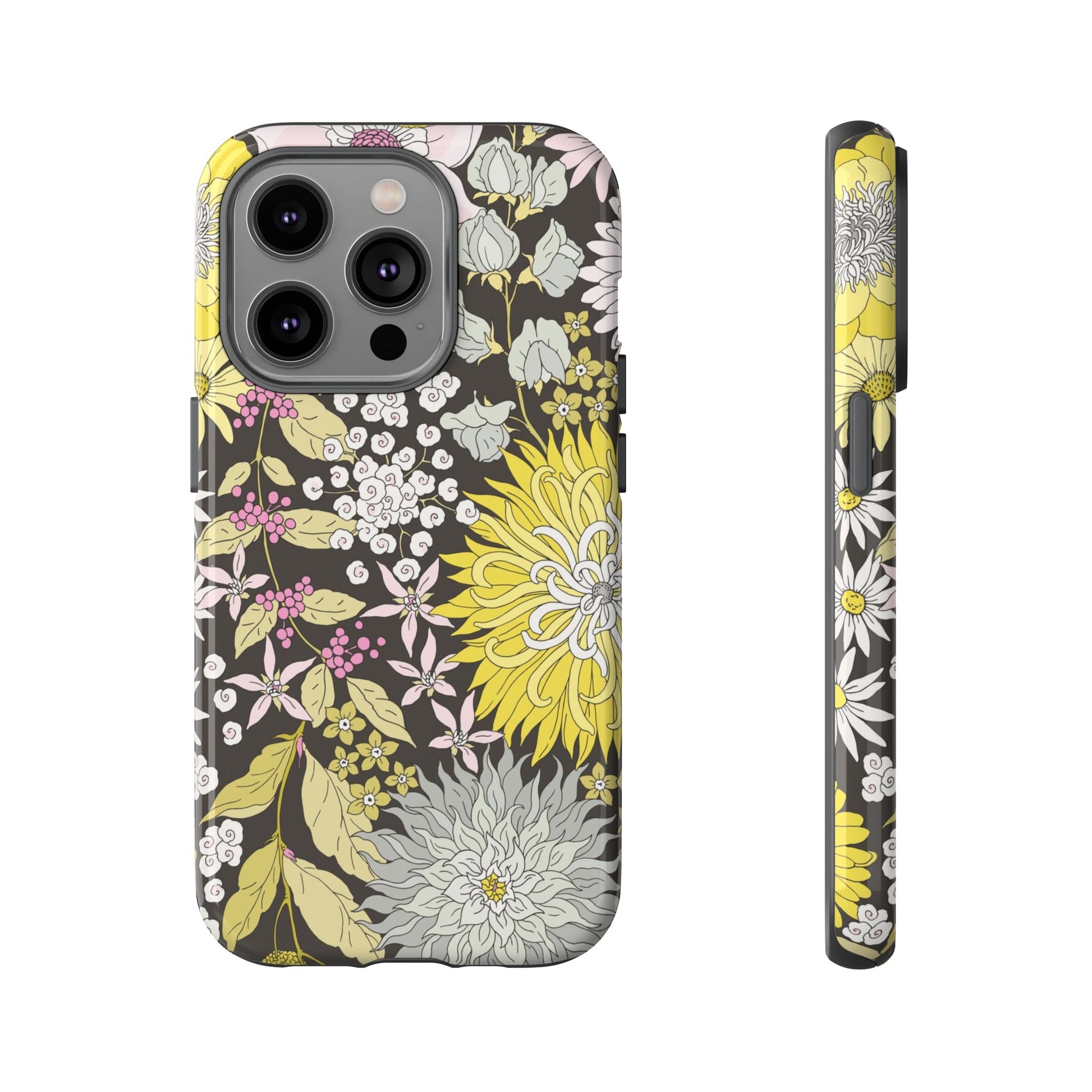 Vintage Floral Tough iPhone Case - MVB STUDIO STORE