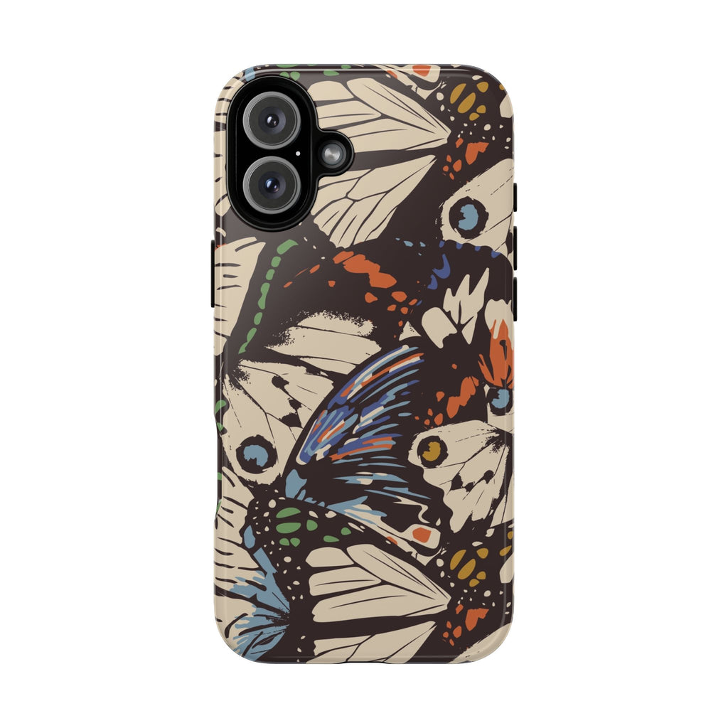 Retro Butterflies Tough iPhone Case - MVB STUDIO STORE