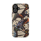 Retro Butterflies Tough iPhone Case - MVB STUDIO STORE