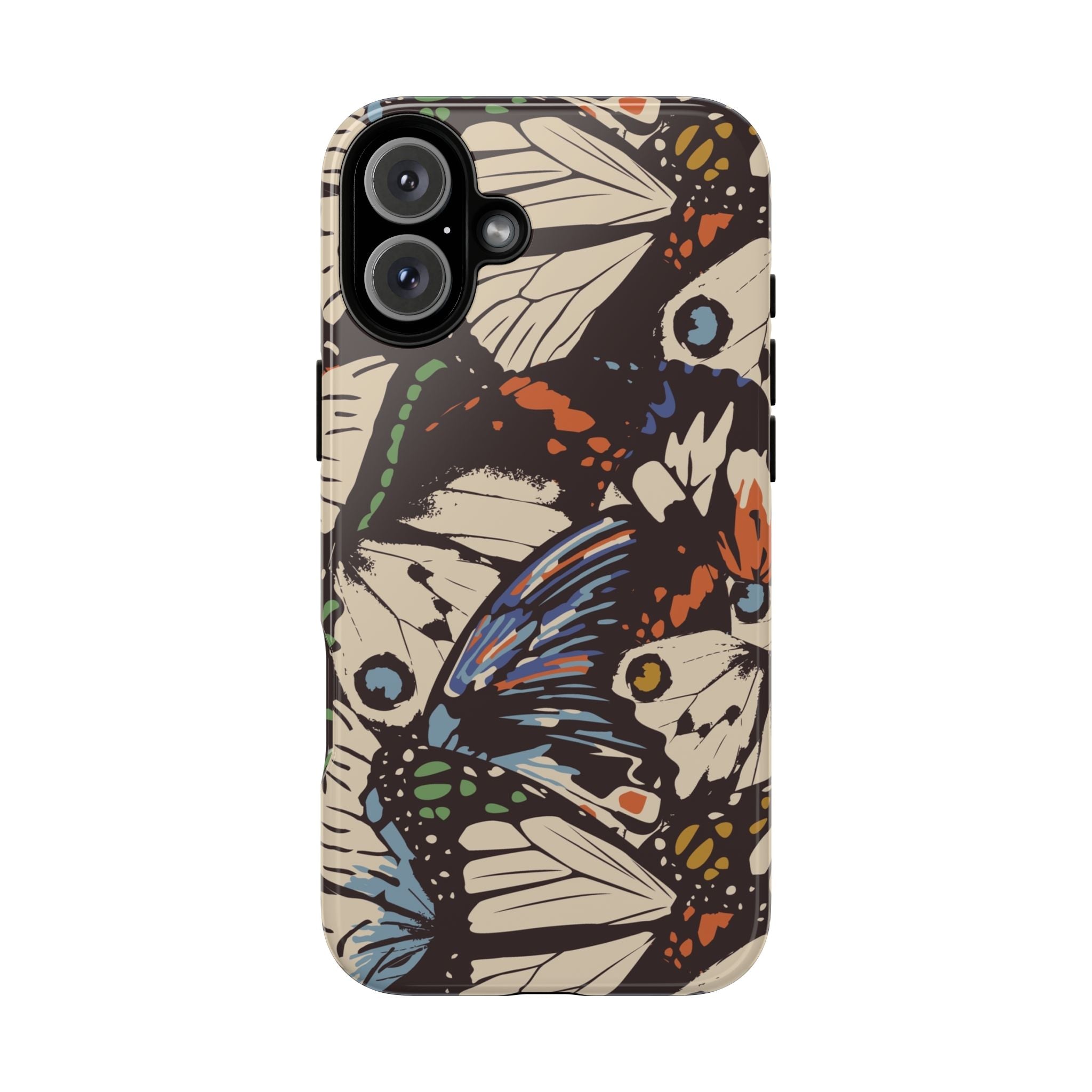Retro Butterflies Tough iPhone Case - MVB STUDIO STORE