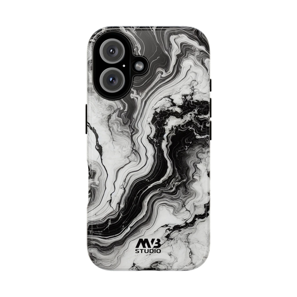 Black & White Tough iPhone Case - MVB STUDIO STORE