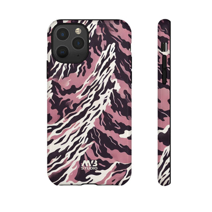 Pink Camo Tough Phone Case - iPhone