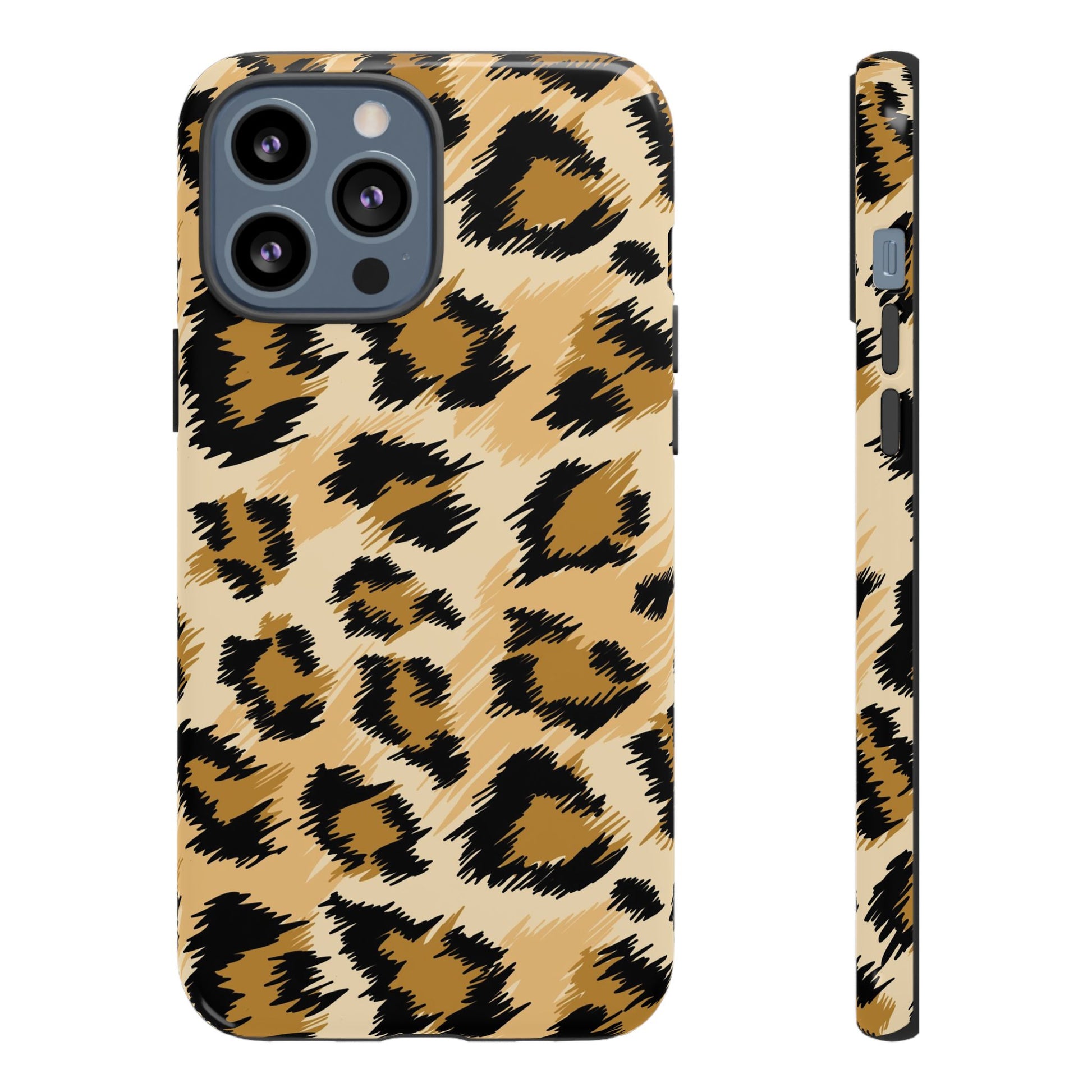 Leopard Print Tough iPhone Case - MVB STUDIO STORE