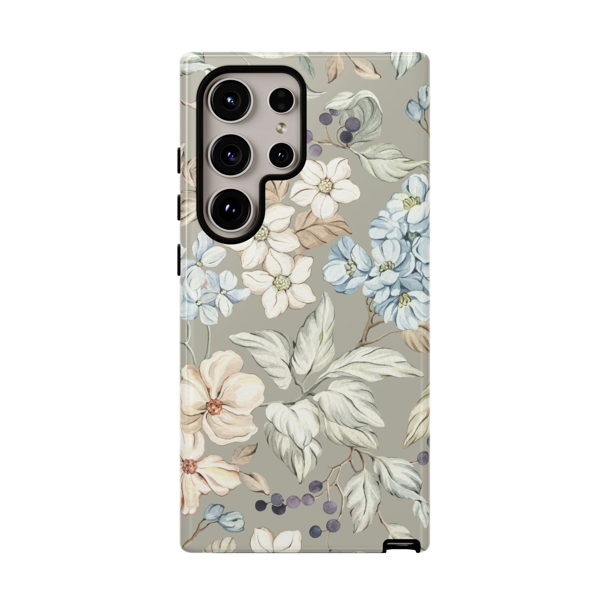 Vintage Flowers Tough Samsung Phone Case