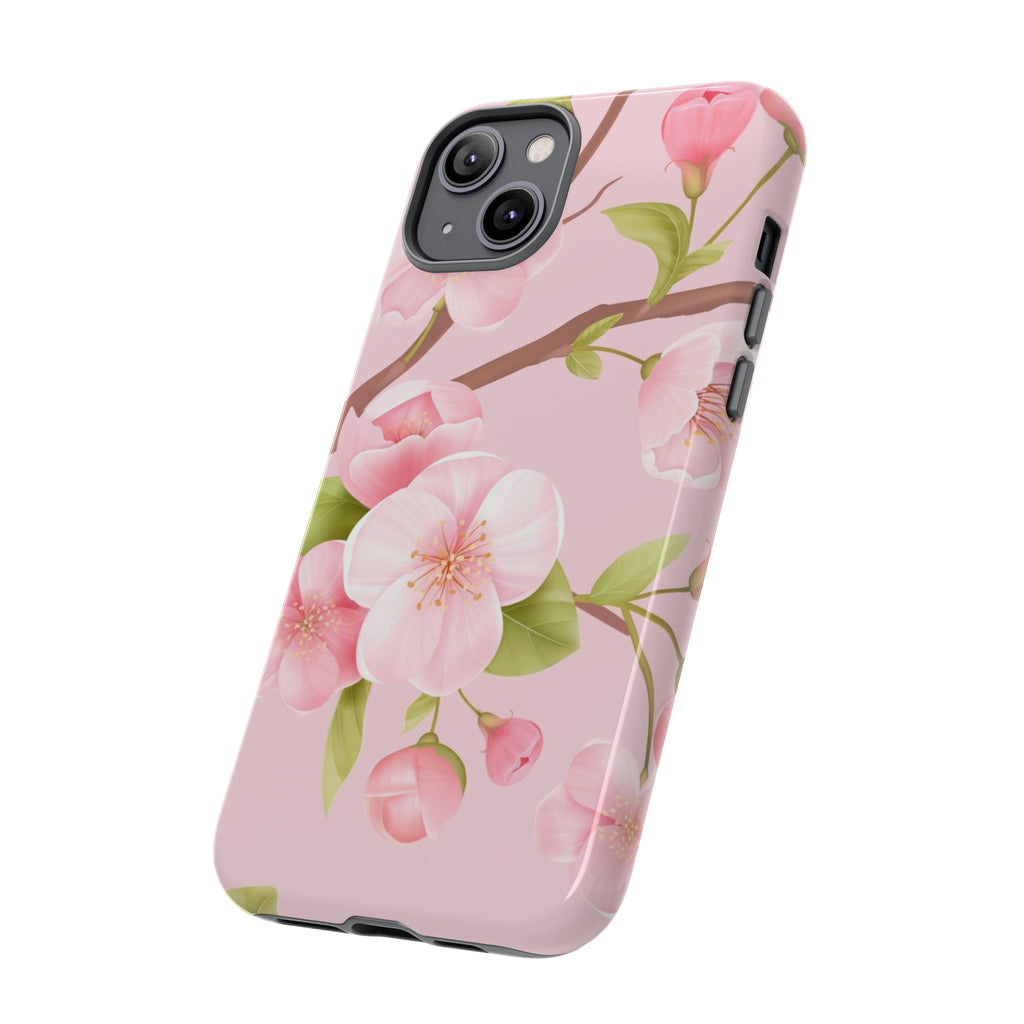 Cherry Blossom Pink Tough iPhone Case