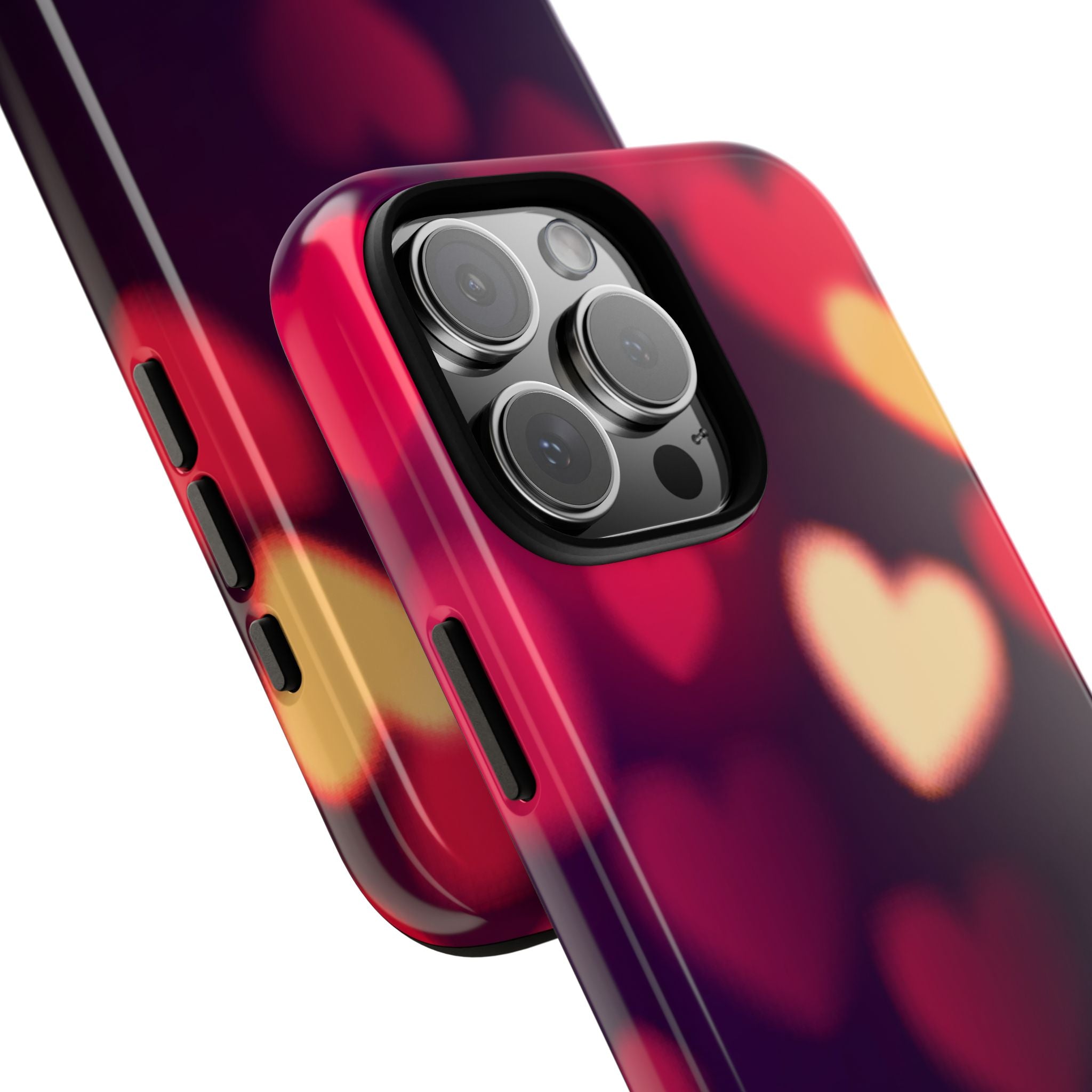 Bokeh Hearts Tough iPhone Case - MVB STUDIO STORE