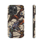 Retro Butterflies Tough iPhone Case - MVB STUDIO STORE
