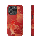 Red Koi Tough iPhone Case - MVB STUDIO STORE