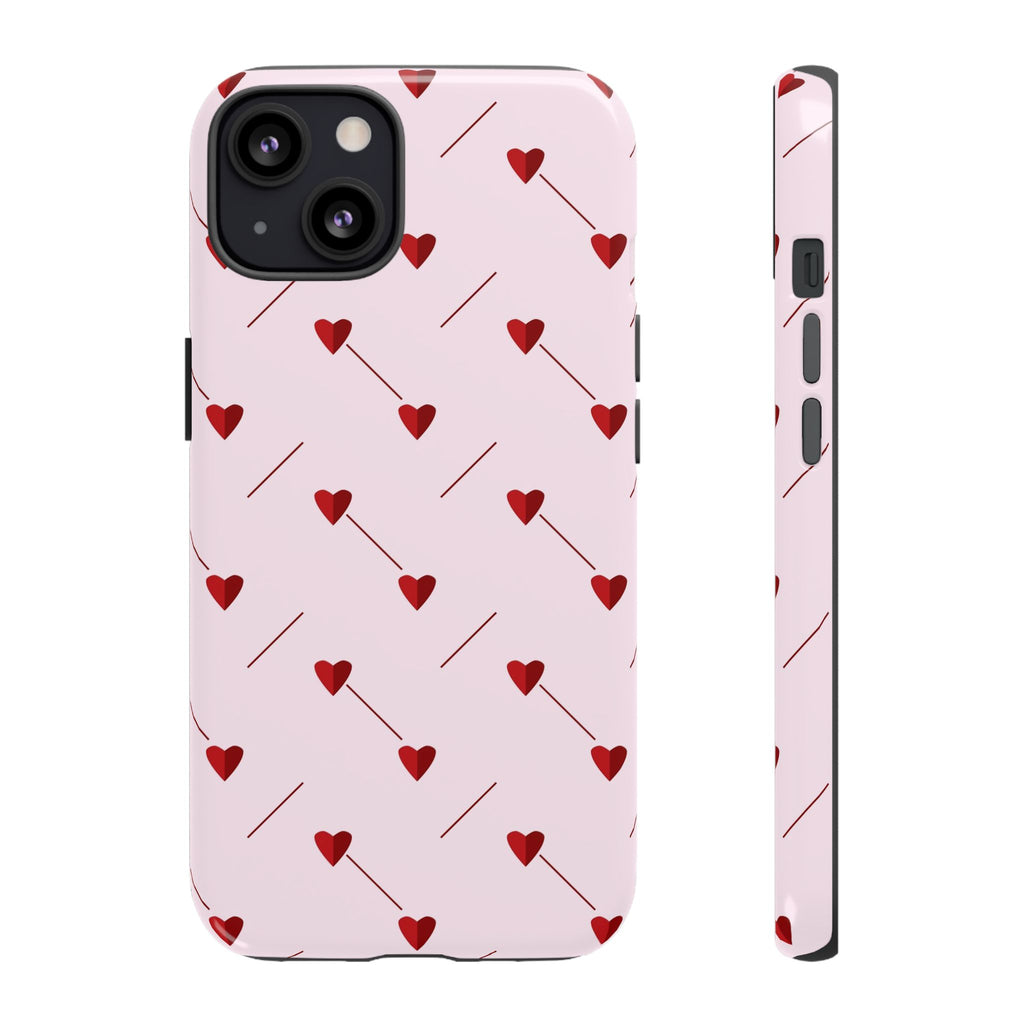 Pink Hearts Tough iPhone Case - MVB STUDIO STORE
