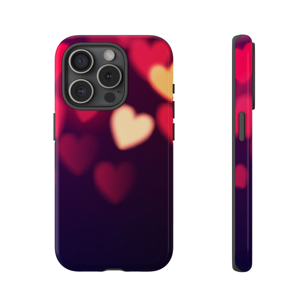Bokeh Hearts Tough iPhone Case - MVB STUDIO STORE