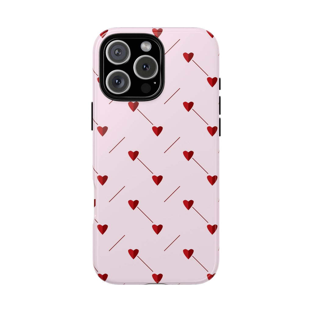 Pink Hearts Tough iPhone Case - MVB STUDIO STORE