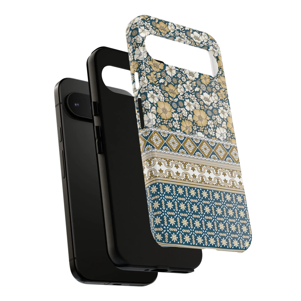 Vintage Floral Tough Phone Case Printify