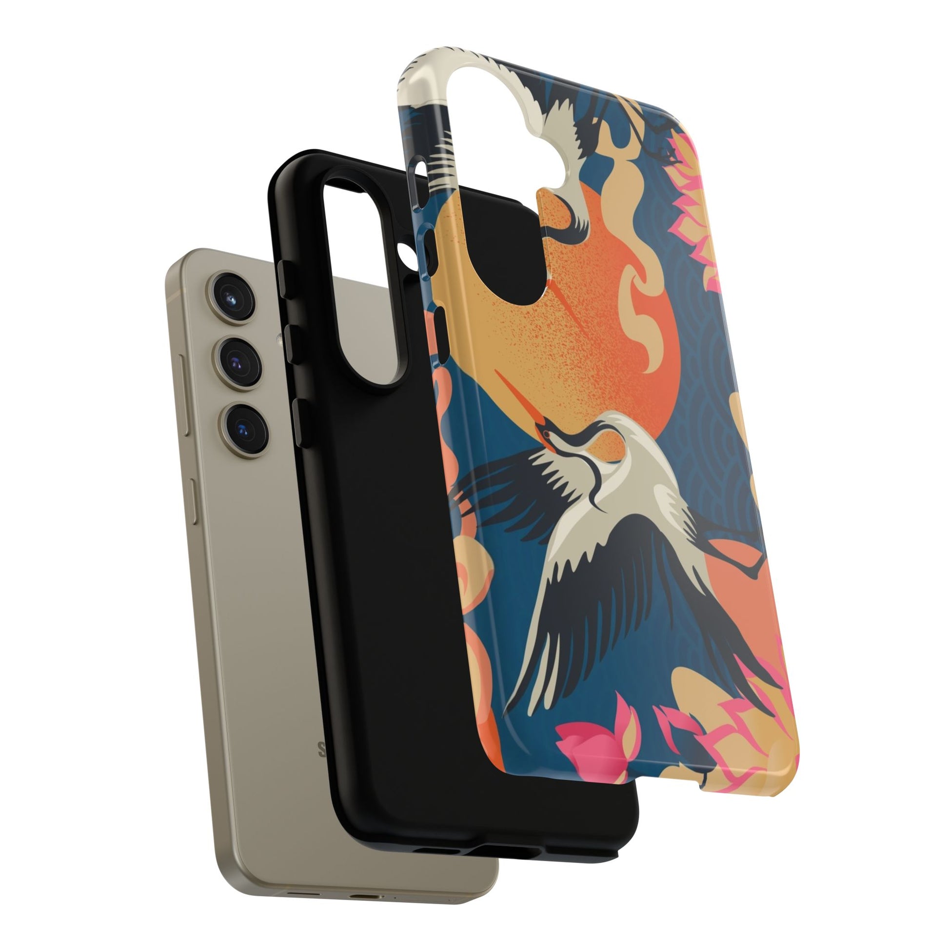 Celestial Cranes Tough Phone Case - Samsung