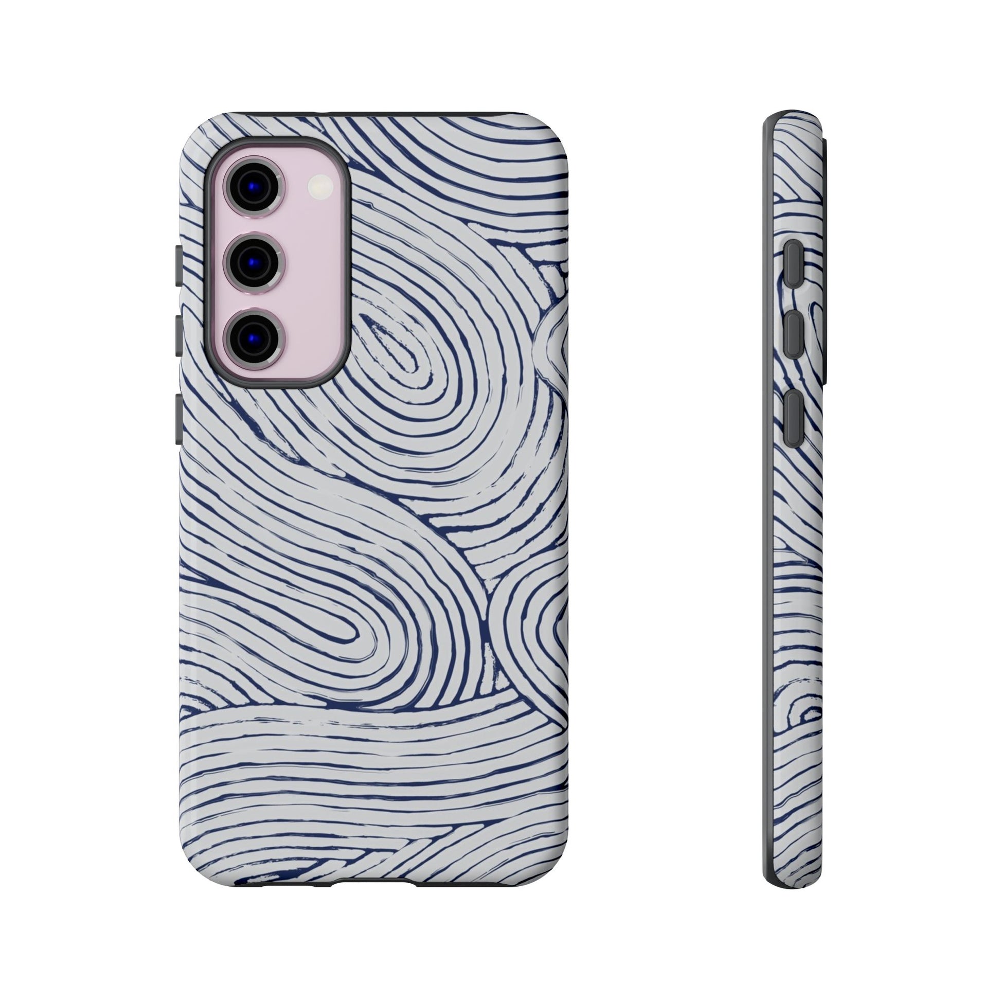 Indigo Flow Tough Samsung Case