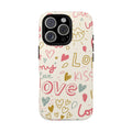 Kiss. Love. Tough iPhone Case - MVB STUDIO STORE