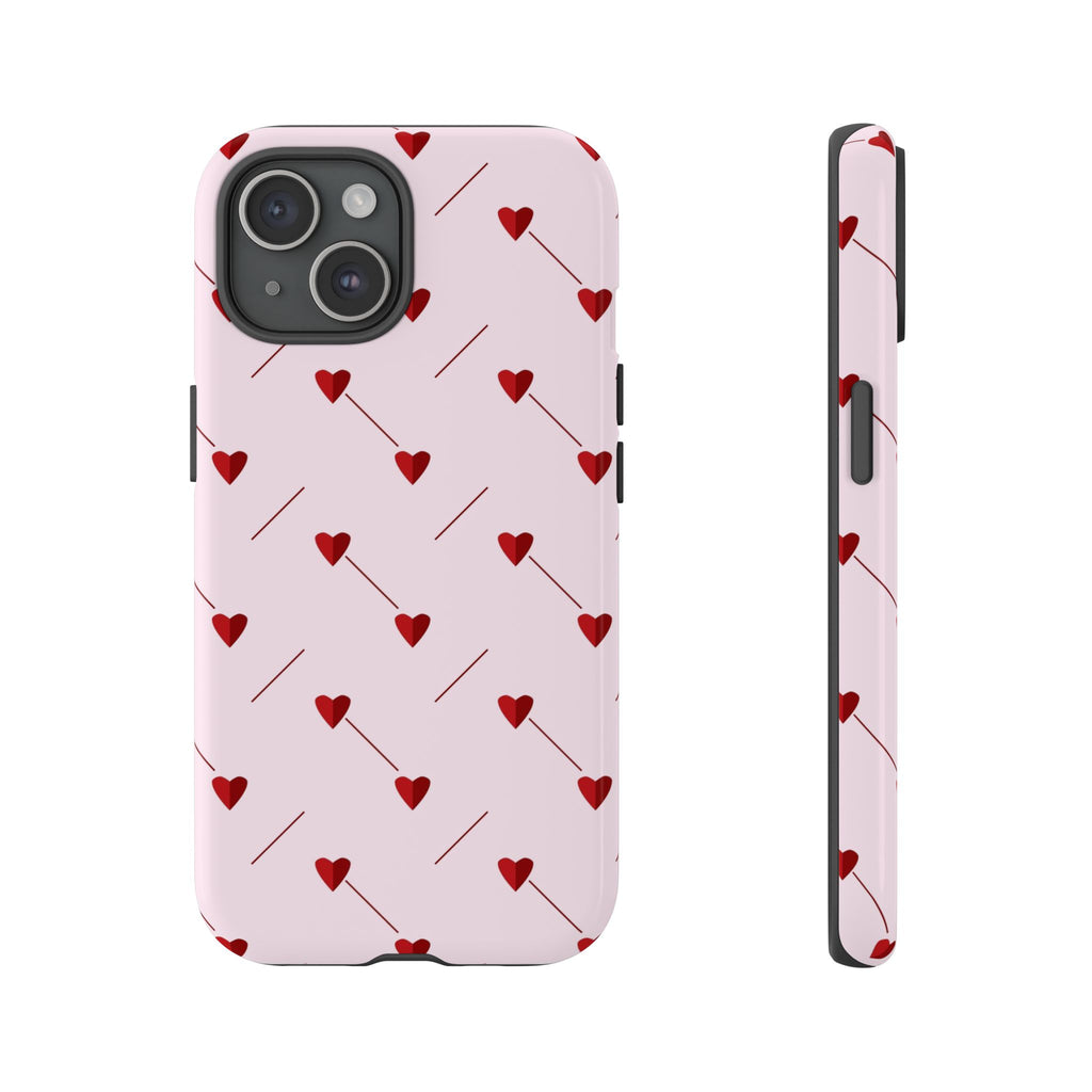 Pink Hearts Tough iPhone Case - MVB STUDIO STORE