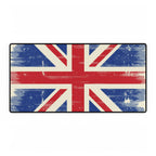 Union Jack flag design on a textured background