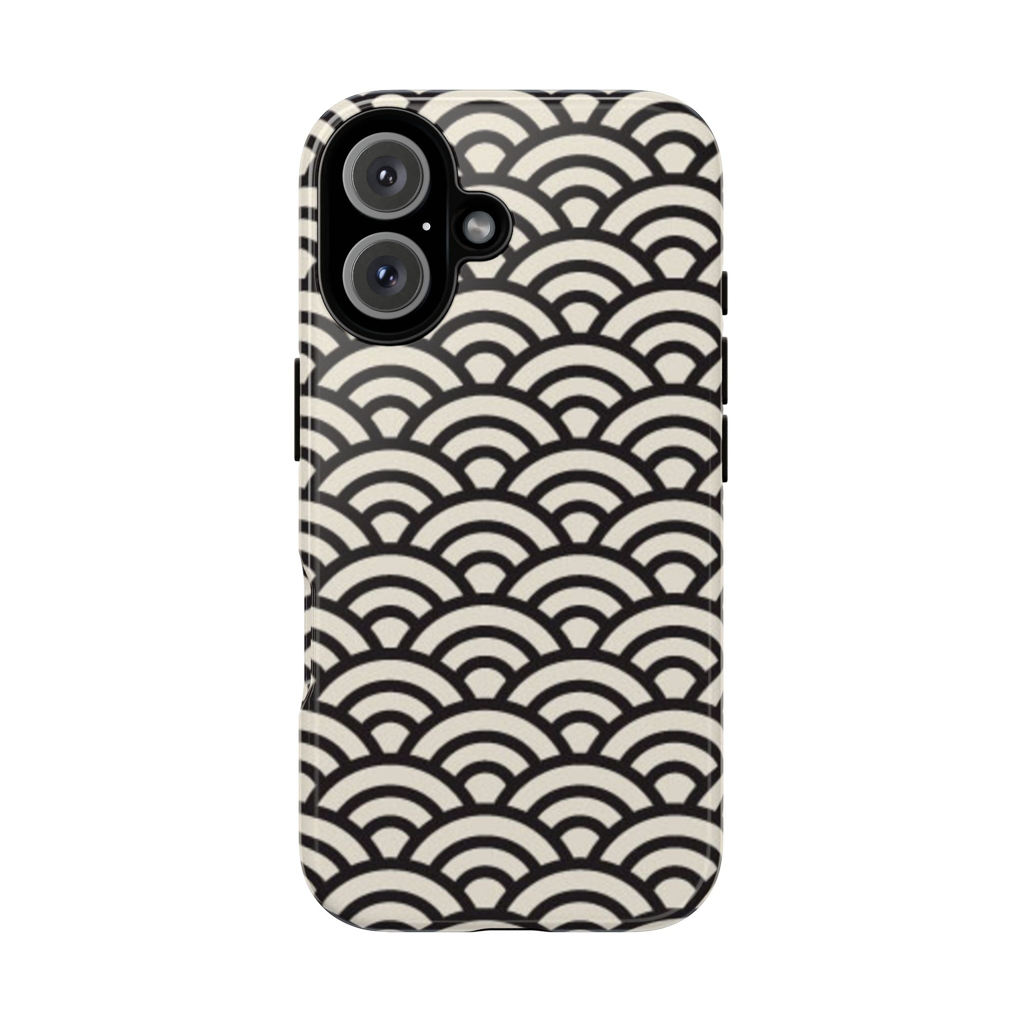 Japanese Wave Pattern Tough iPhone Case - MVB STUDIO STORE