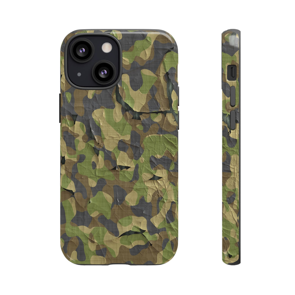 Ripped Camouflage Tough iPhone Case - MVB STUDIO STORE