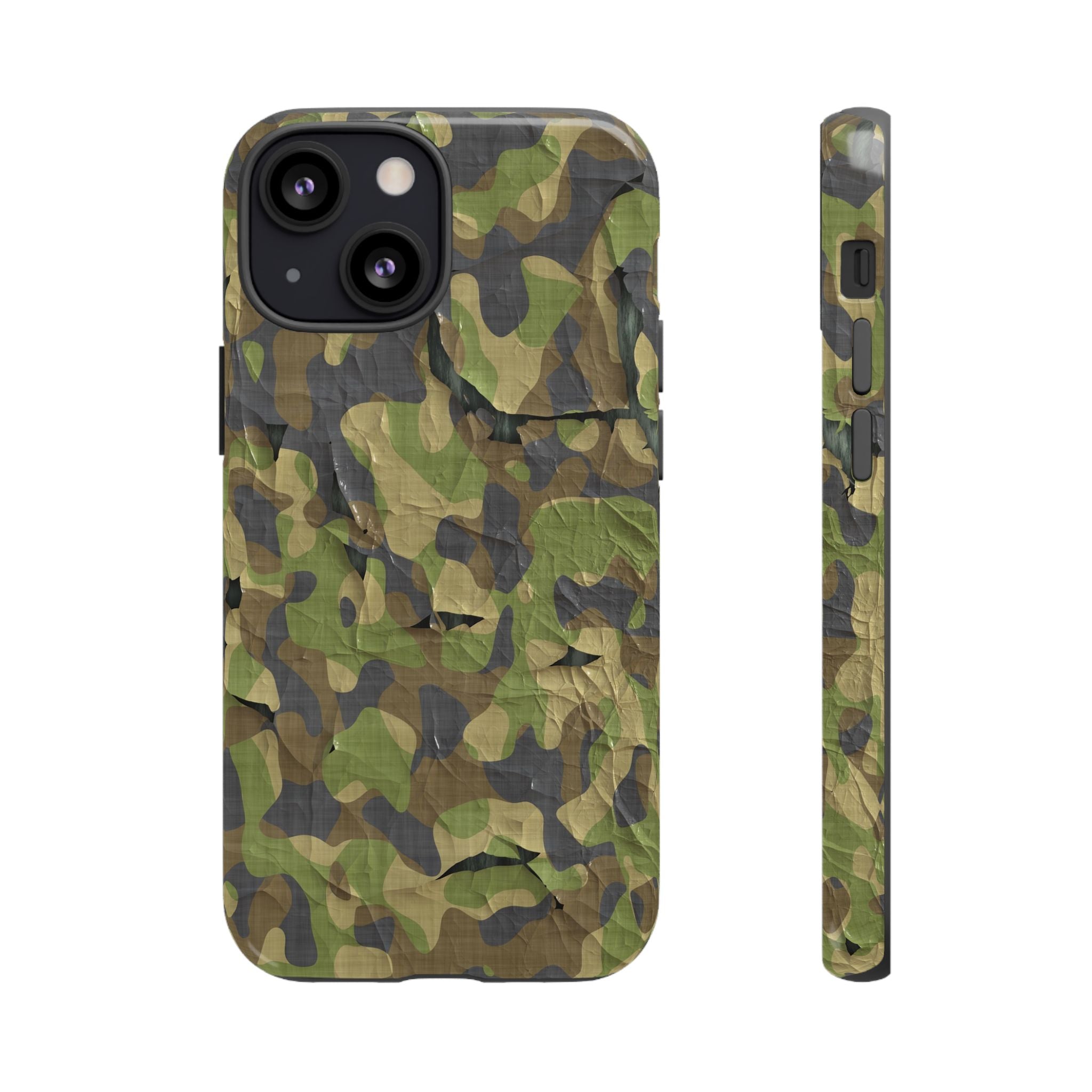 Ripped Camouflage Tough iPhone Case - MVB STUDIO STORE