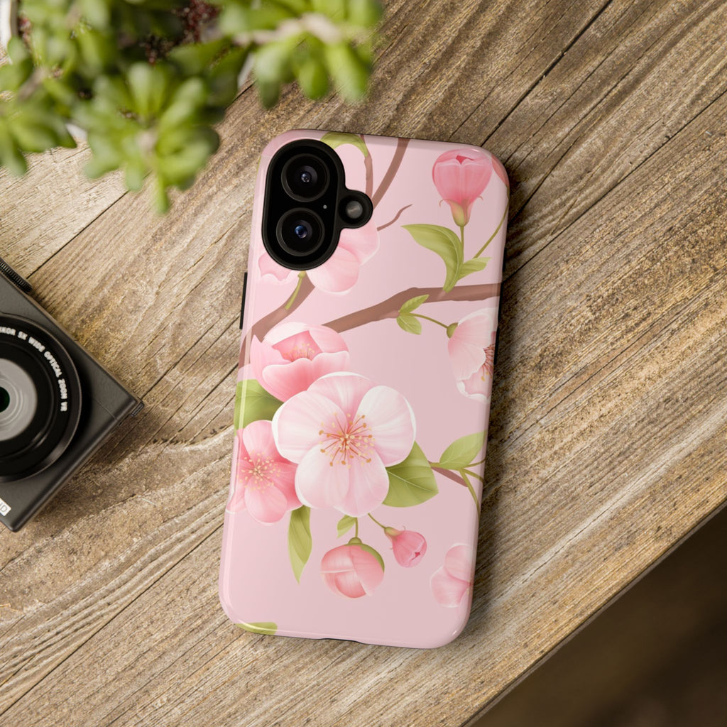 Cherry Blossom Pink Tough iPhone Case