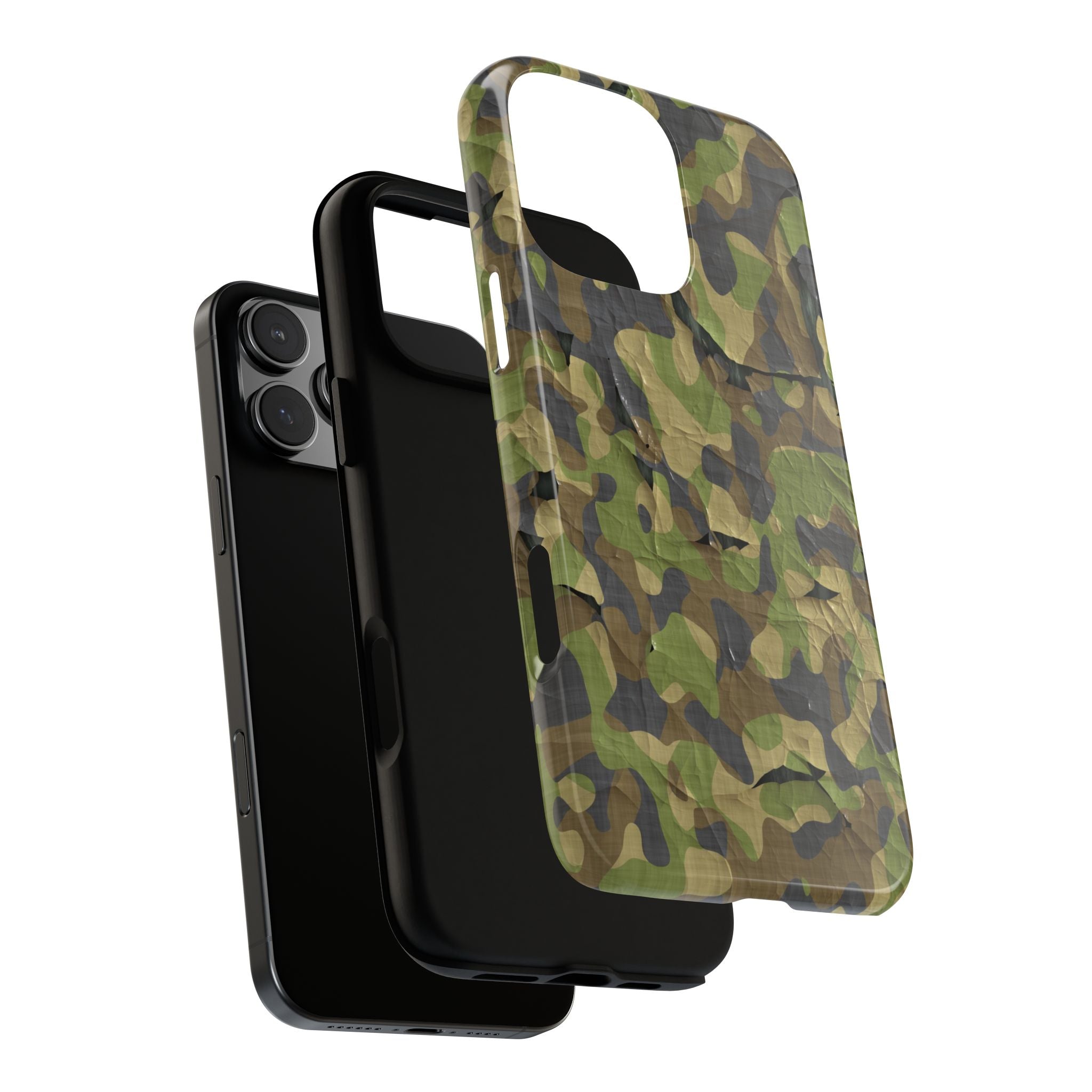 Ripped Camouflage Tough iPhone Case - MVB STUDIO STORE