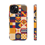 Geometric Pattern Tough iPhone Case - MVB STUDIO STORE