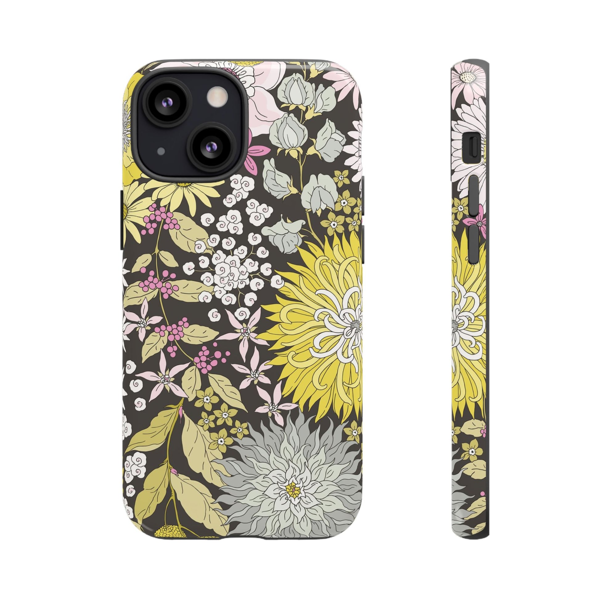 Vintage Floral Tough iPhone Case - MVB STUDIO STORE