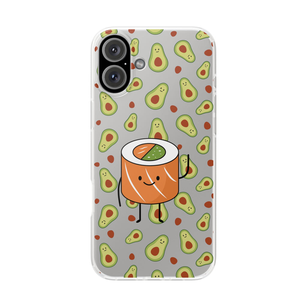 Avocado Sushi Soft Flexi Case - iPhone - MVB STUDIO STORE