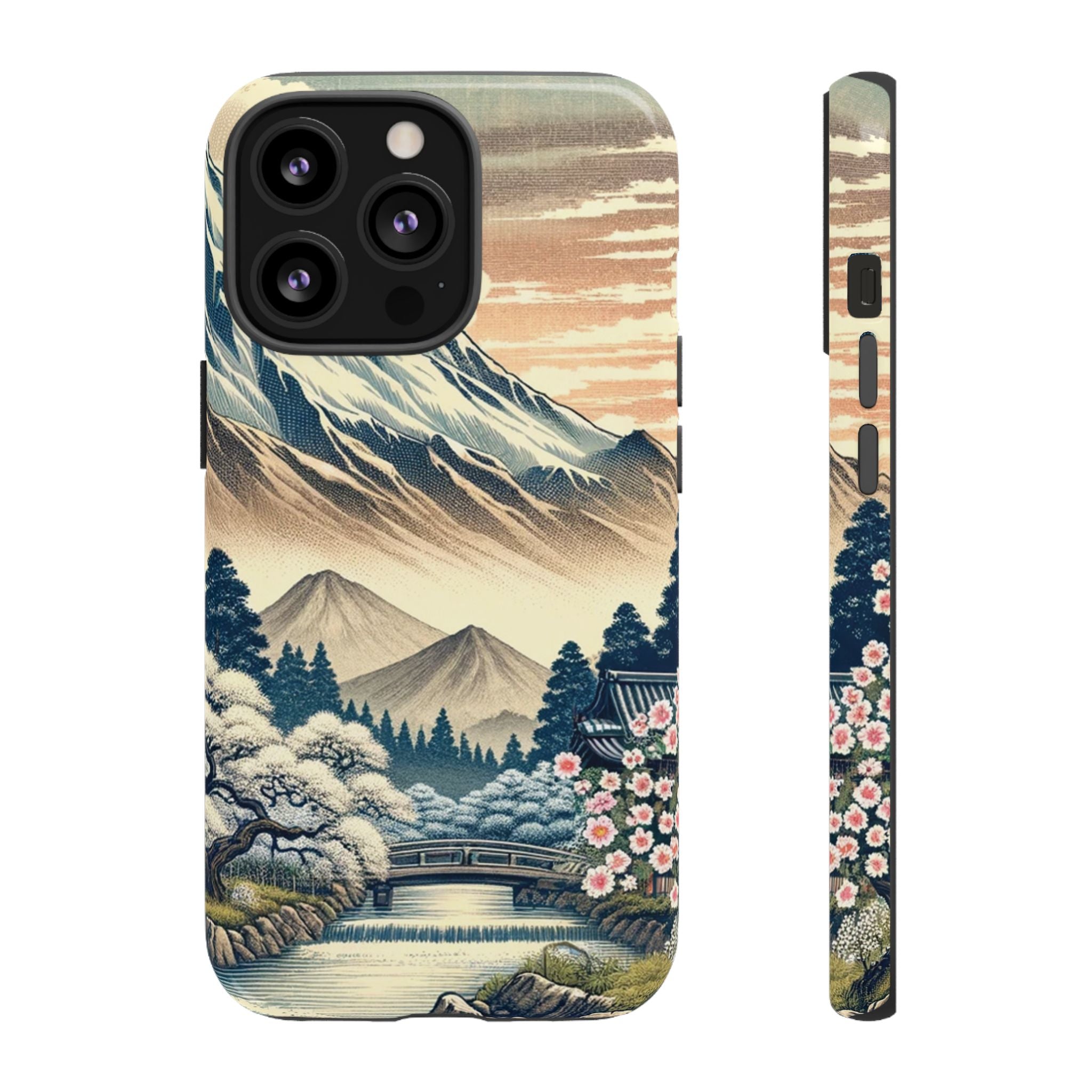Zen Japanese Garden Tough iPhone Case - MVB STUDIO STORE