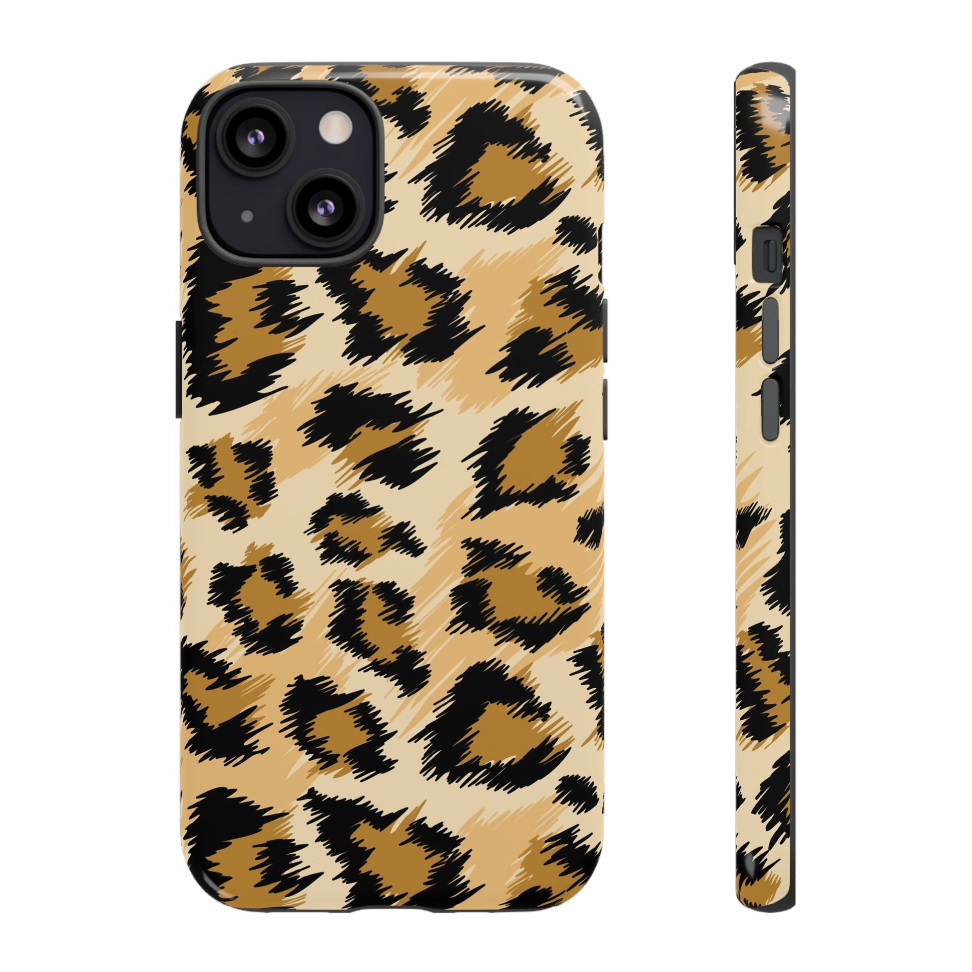Leopard Print Tough iPhone Case - MVB STUDIO STORE