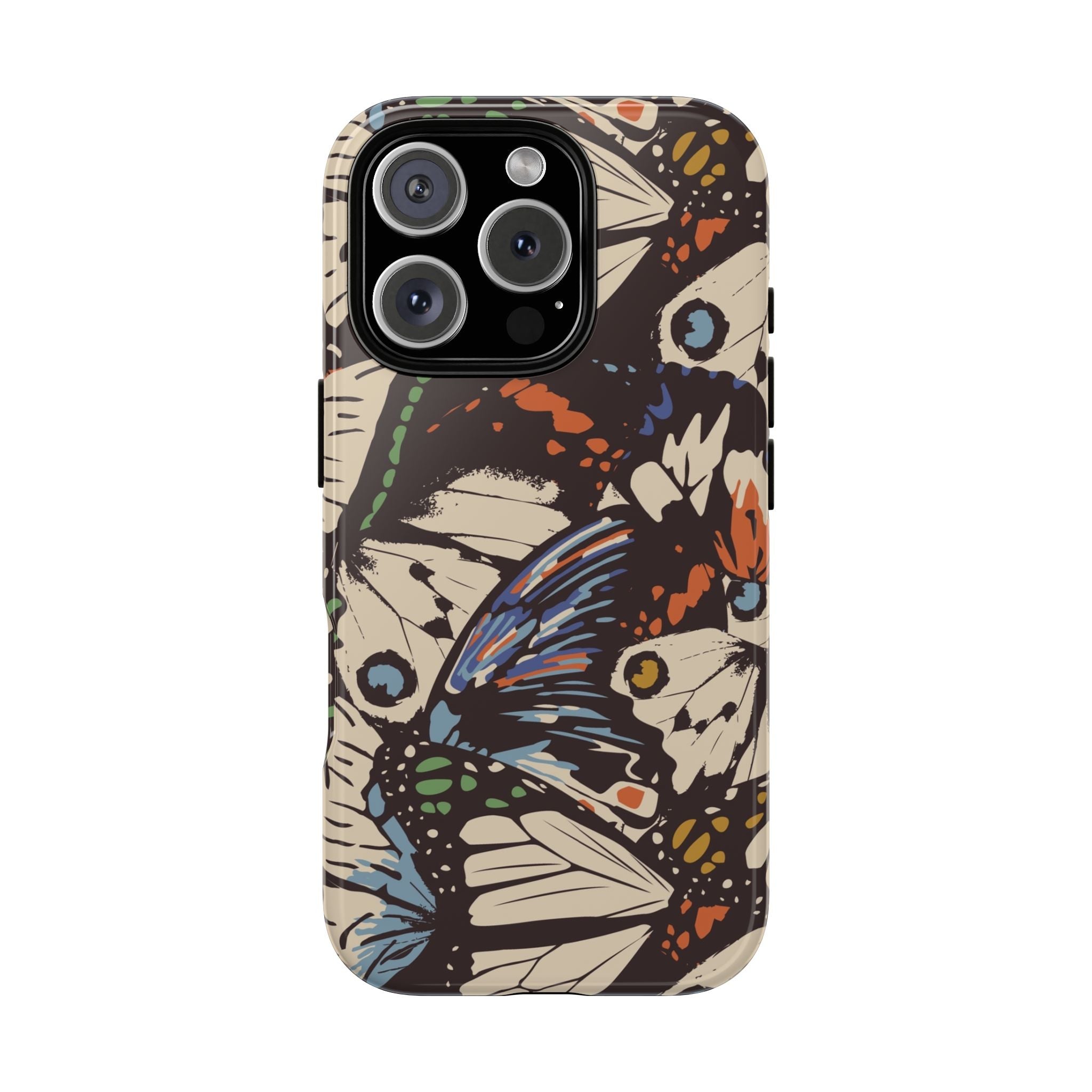 Retro Butterflies Tough iPhone Case - MVB STUDIO STORE
