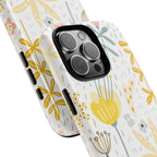 Yellow Wild Flowers Tough iPhone Case - MVB STUDIO STORE