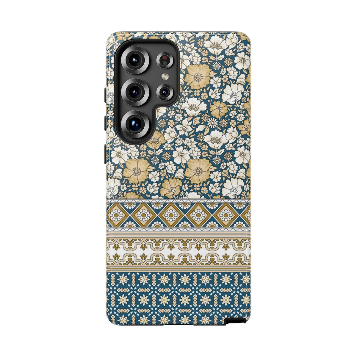 Vintage Floral Tough Samsung Phone Case - MVB STUDIO STORE
