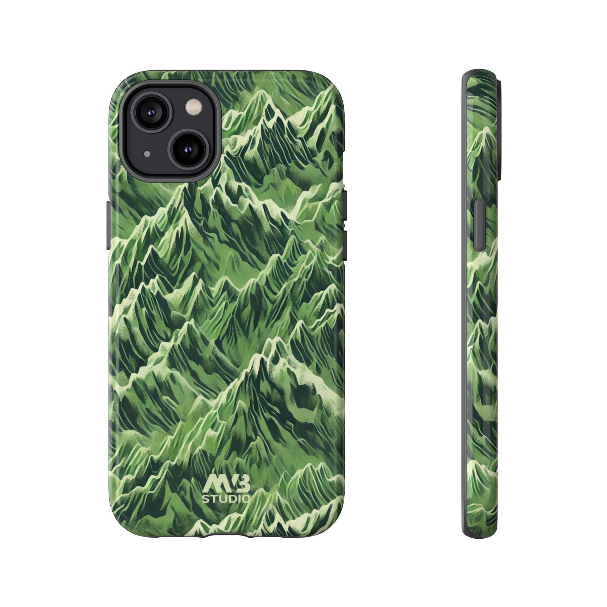 Green Terrains Tough iPhone Case