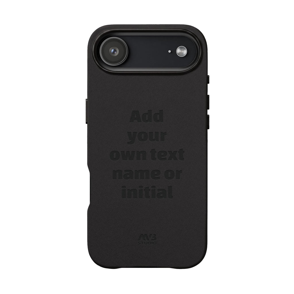 iPhone Air Personalised Leather Case