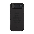 iPhone Air Personalised Leather Case