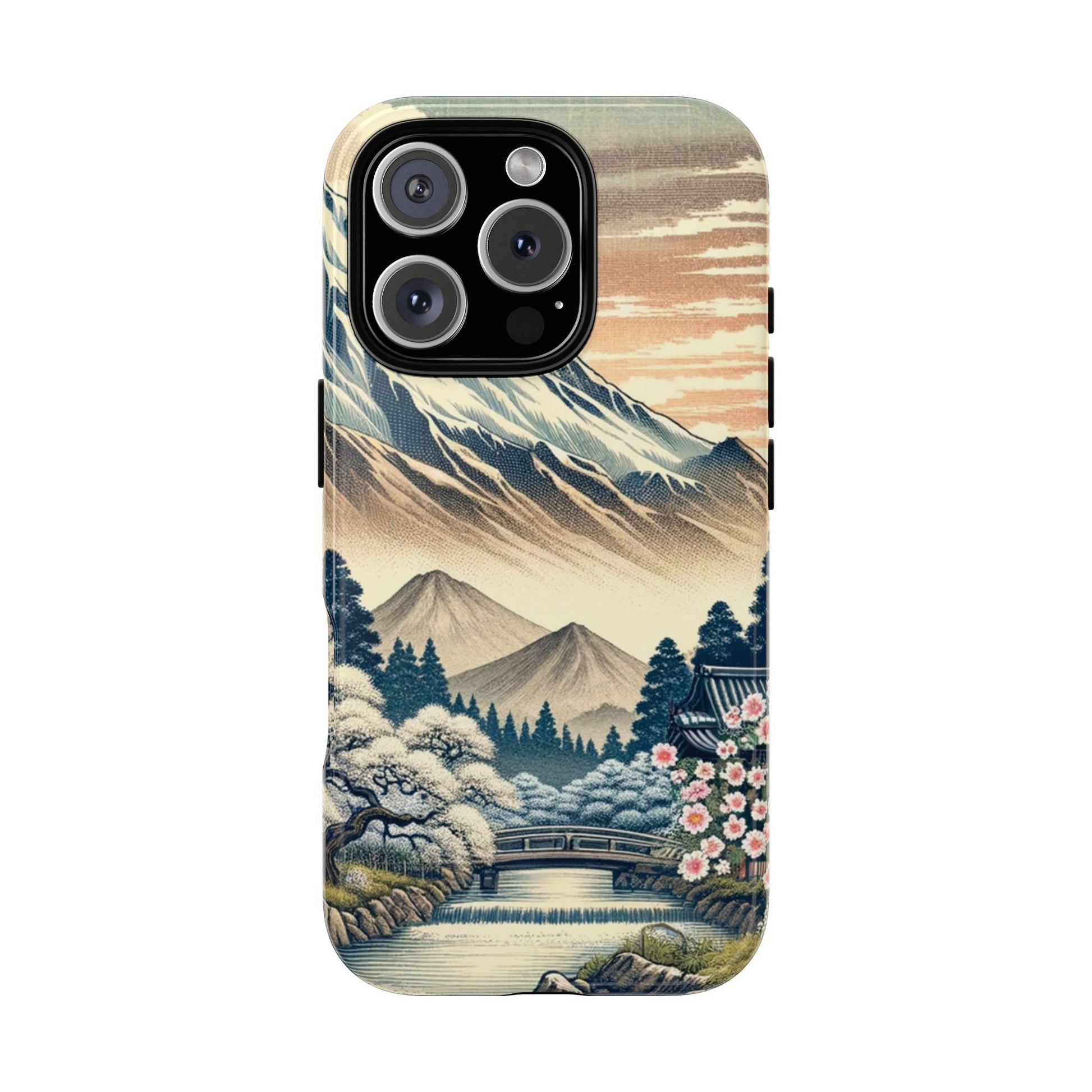 Zen Japanese Garden Tough iPhone Case