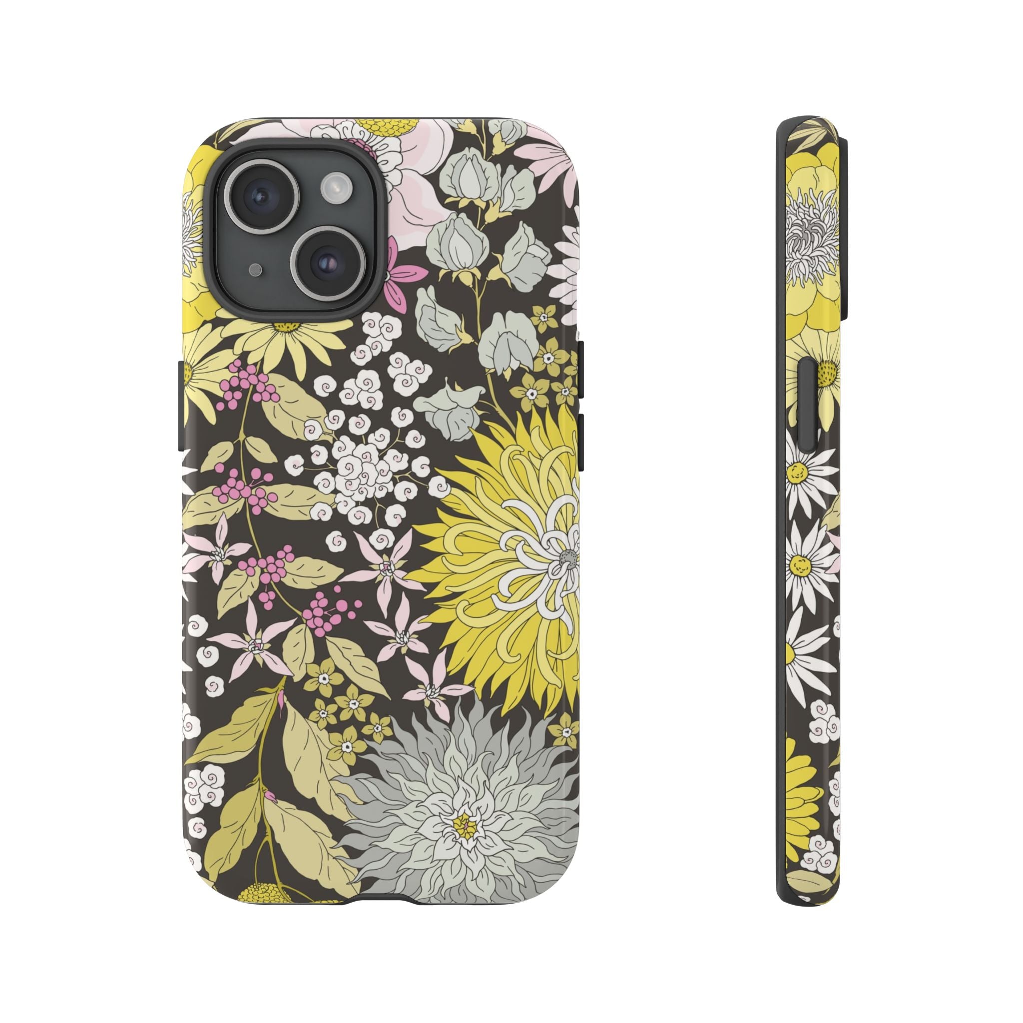 Vintage Floral Tough iPhone Case - MVB STUDIO STORE