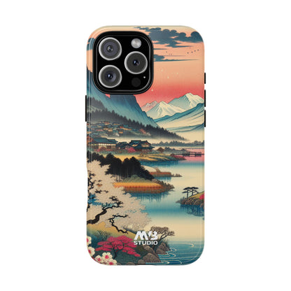 Sunset Village Tough Phone Case - iPhone