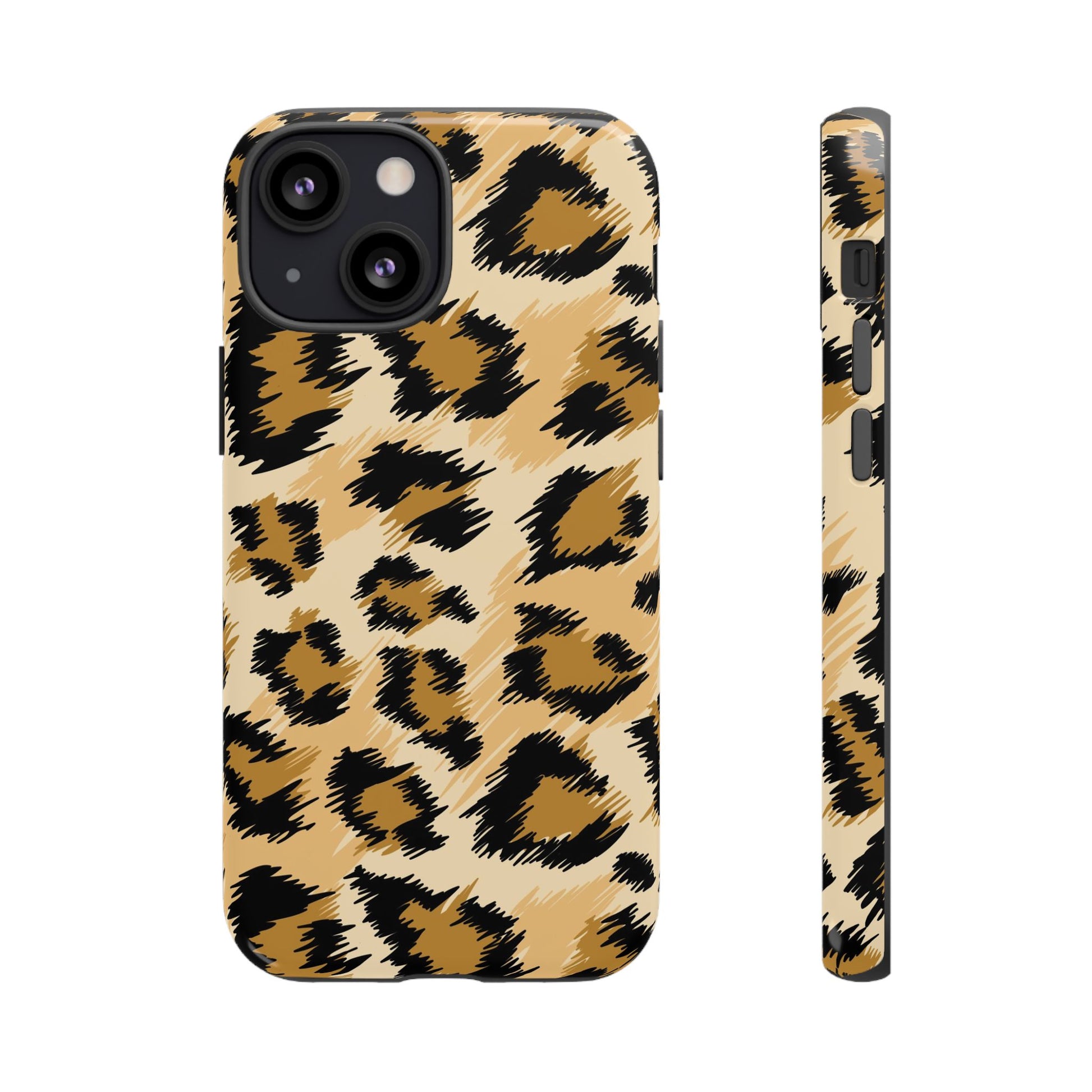 Leopard Print Tough iPhone Case - MVB STUDIO STORE