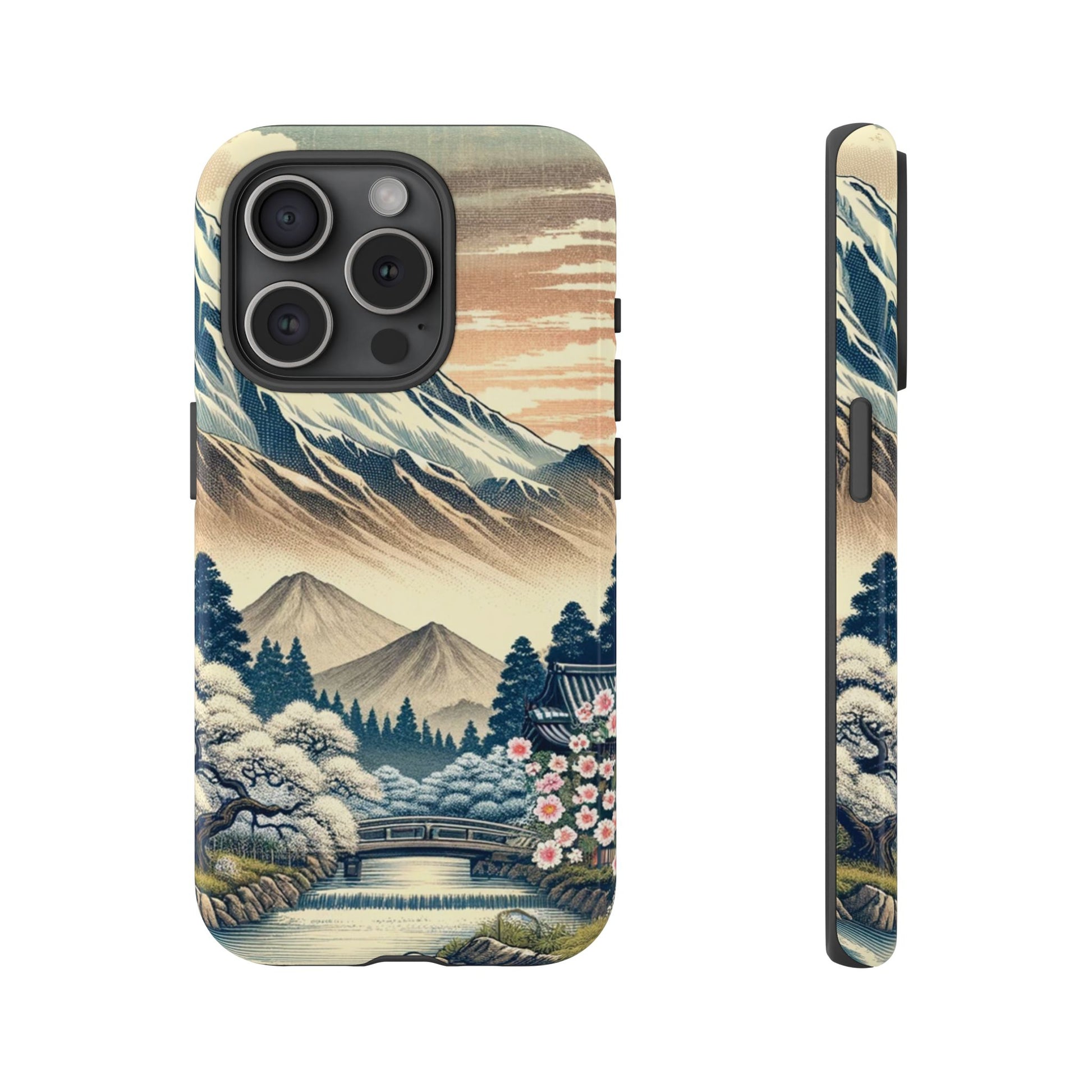Zen Japanese Garden Tough iPhone Case
