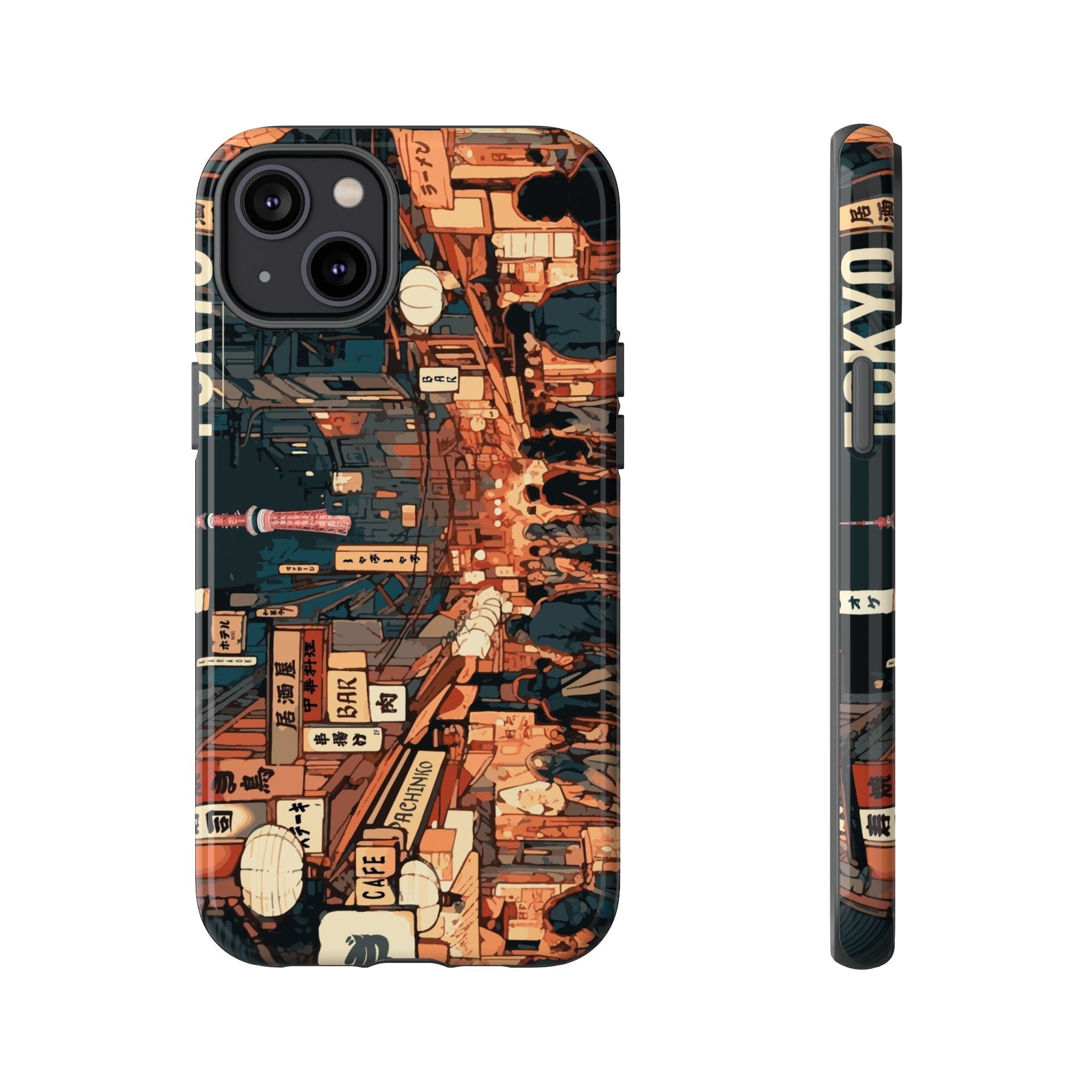 Tokyo Night Lights Tough iPhone Case - MVB STUDIO STORE