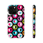Colourful Hearts Tough iPhone Case - MVB STUDIO STORE