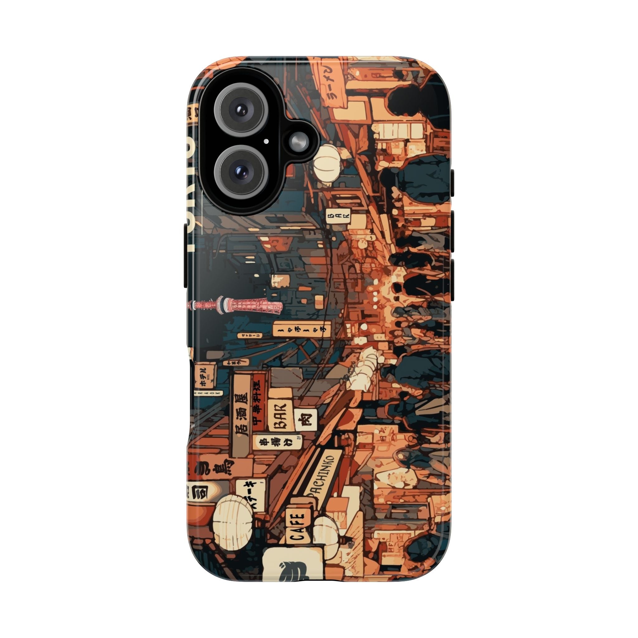 Tokyo Night Lights Tough iPhone Case - MVB STUDIO STORE